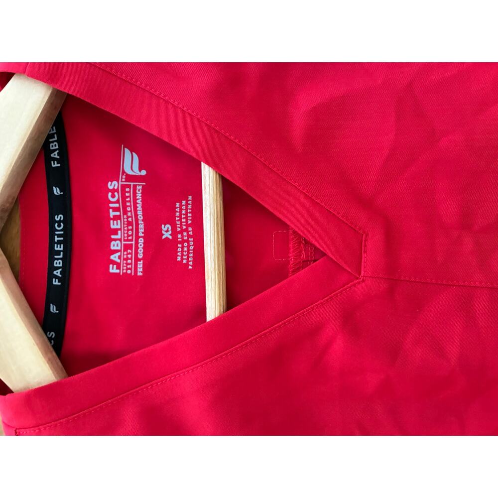 NWT Fabletics Womens XS Tall High Rise On Call Jogger & XS Red Method Top READ - Picture 8 of 12